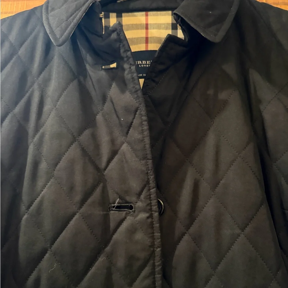 Burberry Black Quilted Puffer Long Jacket - Picture 2 of 13